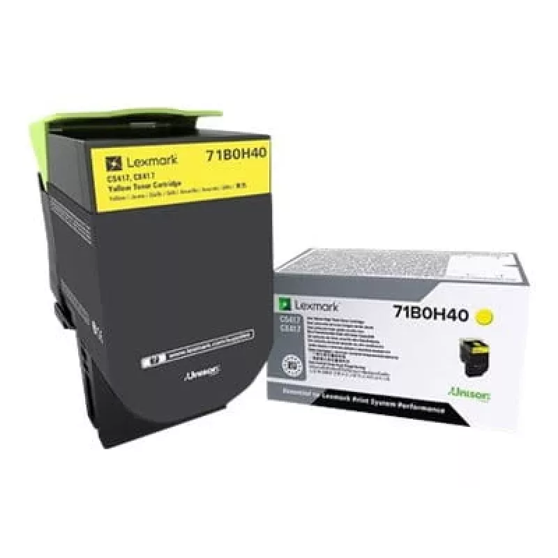 Toner Lexmark TONER REGULAR OPEN Geltona CRTG 71B0H40 3000 puslapių