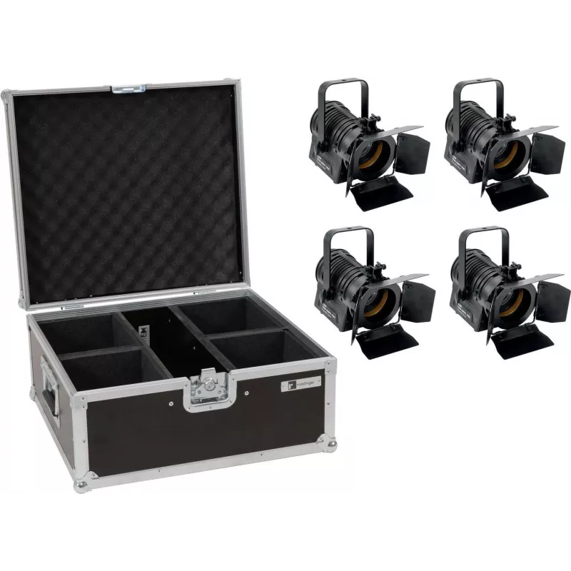 EUROLITE THA-20PC TRC 4x 20W — LED teatro prožektorius su 4×20 W RGB arba baltais šviestuvais