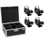 EUROLITE THA-20PC TRC 4x 20W — LED teatro prožektorius su 4×20 W RGB arba baltais šviestuvais