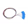 „Pigtail“ rinkinys SC/UPC vienmodis Extralink G.652D 900µm FTTH 1,5 m 12 vnt. 12 spalvų
