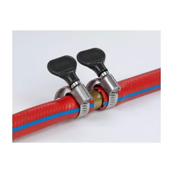 Drugelio tipo spaustukas DeLOCK 19450 16-25mm 10 vnt. Juoda