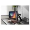 Monitoriaus laikiklis DIGITUS dvigubos konstrukcijos 2×35 colių ekranams, spaustuvas, 2×10 kg, VESA 75×75–100×100, pasvirimas -45–90°