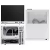 SilverStone SUGO SG13 - Desktop - Mini-DTX - be maitinimo šaltinio (AT / PS/2) - Juoda, balta - USB/Audio (SST-SG13WB-Q)