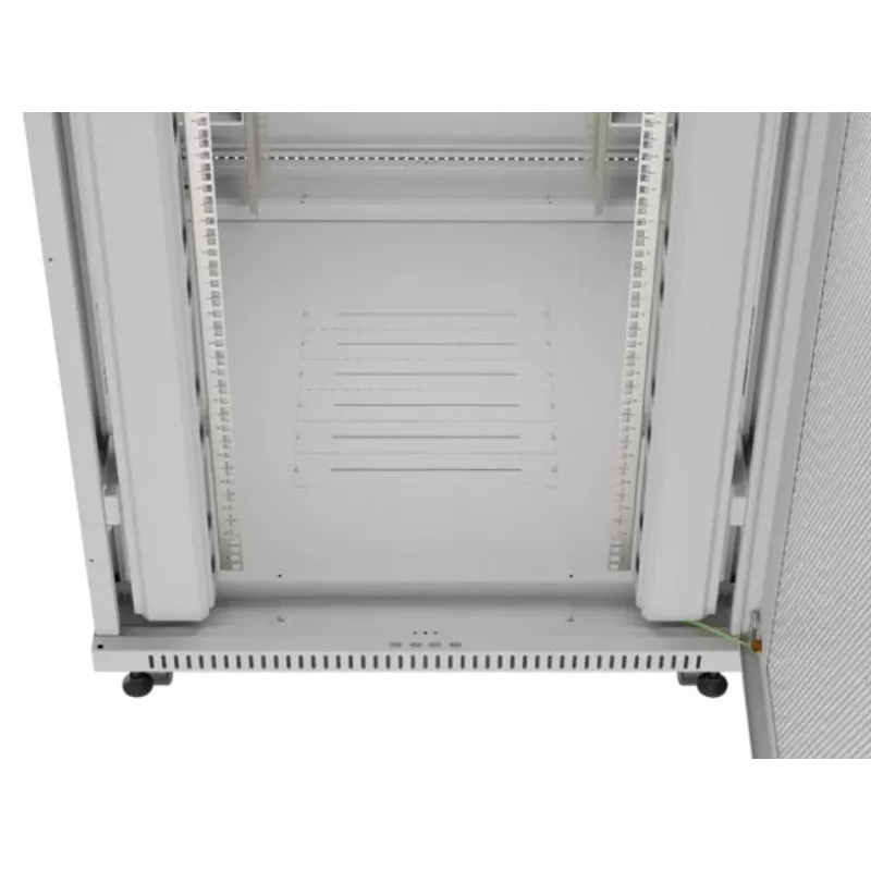 19 inch Rack Cabinet LANBERG FF01-8047-23SL 47U 800x1200 mm Pilka Perforated Doors