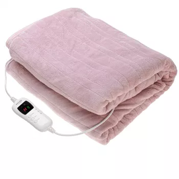 Elektrinė antklodė Adler AD 7443 160 x 180 cm — fleece, 7 šildymo lygiai, nuotolinio valdymo pultelis, 120 W
