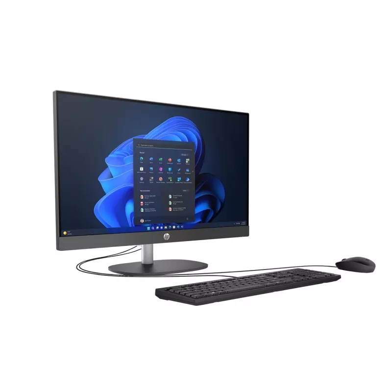 All-in-One PC HP ProOne 240 G10 23.8 col. FHD IPS, Intel Core Ultra 7 155U, 16GB DDR5 5600, 512GB NVMe, Intel UHD, 5MP privatumo kamera, Windows 11 Pro