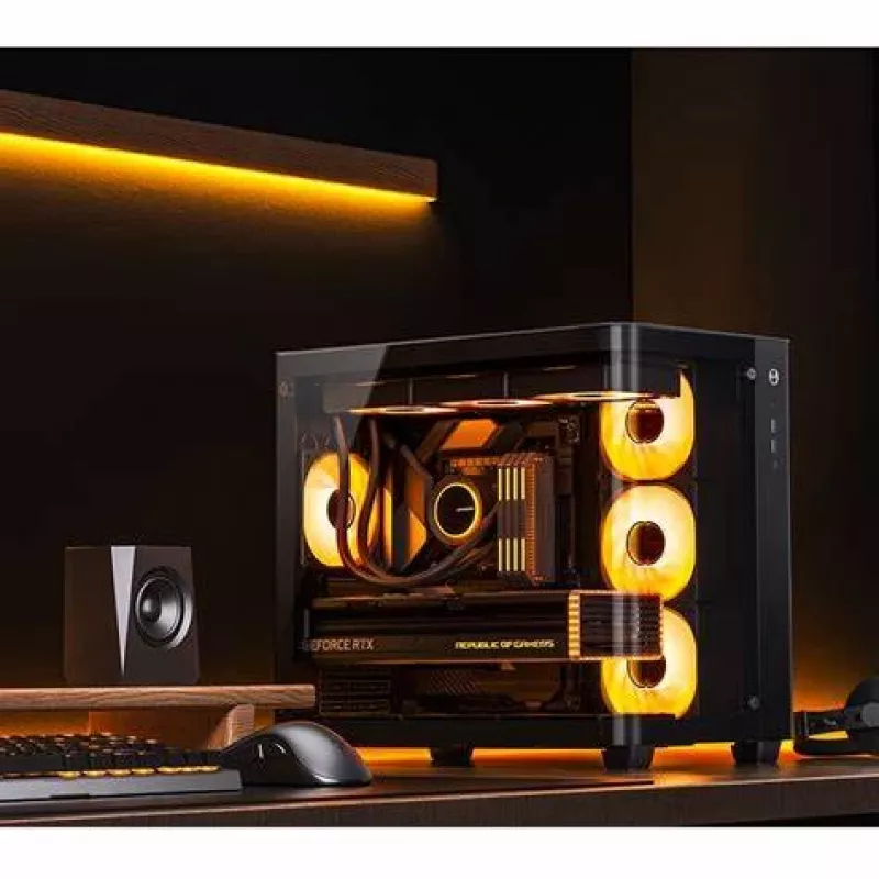 Kompiuterio korpusas Jonsbo TK-3 ATX Juodas