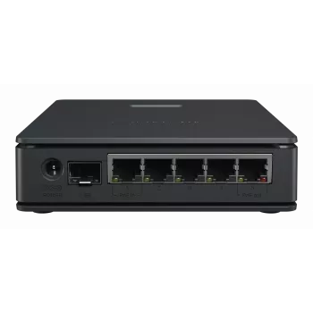 Maršrutizatorius MikroTik hAP ax S — dviejų dažnių 2,4/5 GHz, 1800 Mbit/s, 5x Ethernet (įsk. 2,5G), PoE, juodas