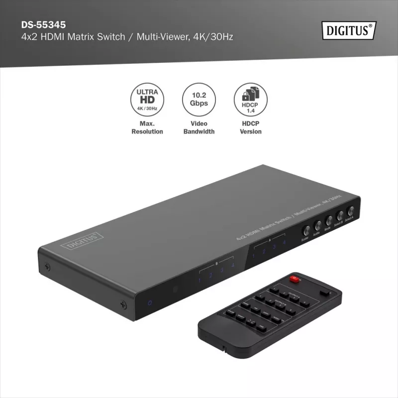 Jungiklis vaizdo (HDMI) DS-55345