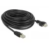 Tinklo kabelis DeLOCK 85672 RJ-45 Cat6 10 m Juodas