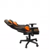 Žaidimų kėdė GEMBIRD GC-SCORPION-04X juodai oranžinė ergonomiško dizaino, reguliuojama sėdynė, aukšta atlošo dalis