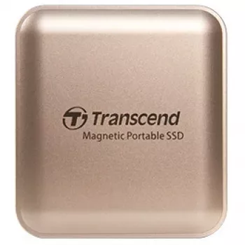 SSD disk Transcend 1 TB USB Type-C Auksinė ESD420