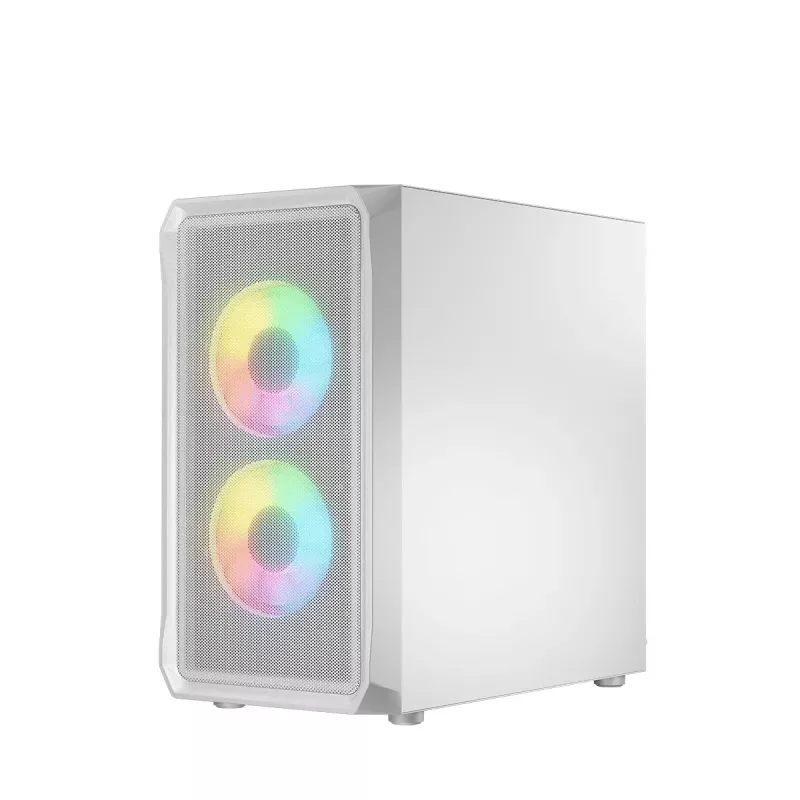 Logic PORTOS ARGB MINI USB 3.0 korpusas baltas