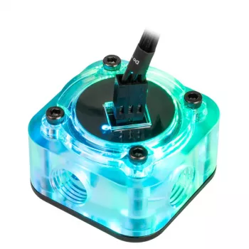 Srauto matuoklis Barrow SLFV2-RGB B — ARGB srauto jutiklis, juodas