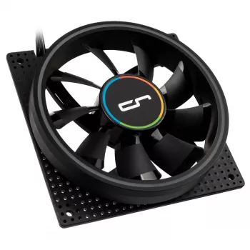 Fan Cryorig Crona S 120 mm Juoda — 400–1700 RPM, 16.5–29.7 dB, 60.6 CFM, 2.65 mmH₂O