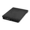 Išorinis DVD‑RW įrenginys QOLTEC 51857 — USB 3.0, SATA sąsaja, DVD±R 8x, DVD±RW 4x, DVD‑RAM 5x, CD 24x, juodas