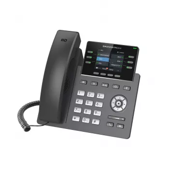 IP telefonas Grandstream GRP2613W Juoda 4 linijos TFT 2.4 colio