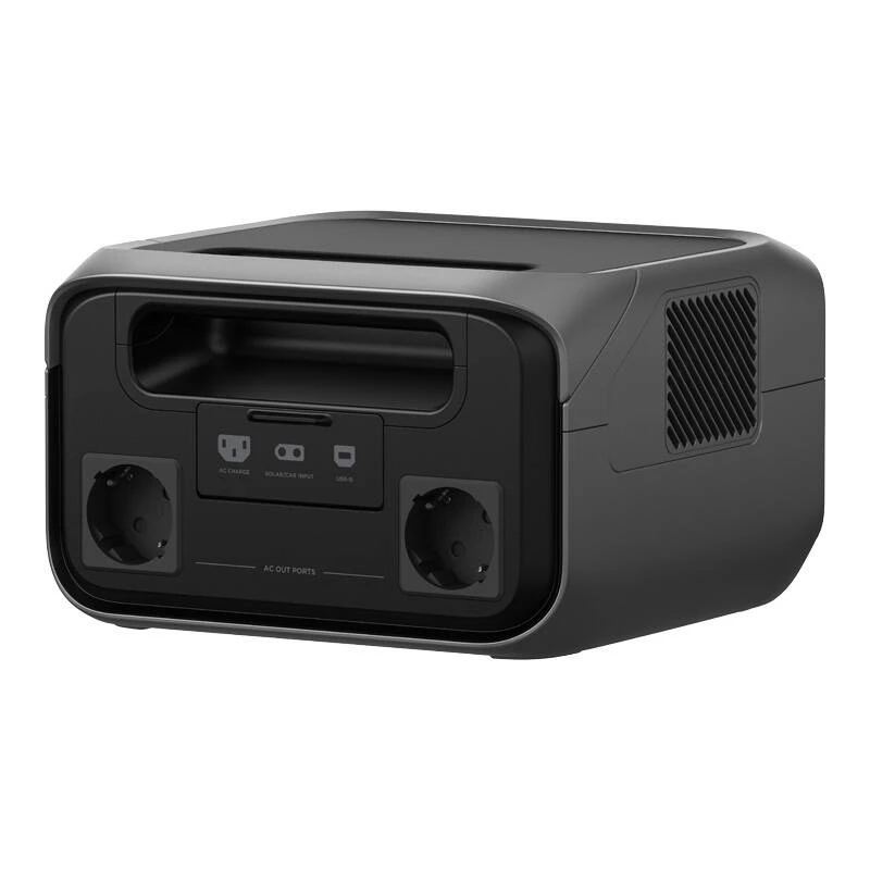 Nešiojama elektrinė EcoFlow River 3 Plus — LiFePO4 286Wh, AC ir USB išėjimai, įkrovimas iš saulės/automobilio