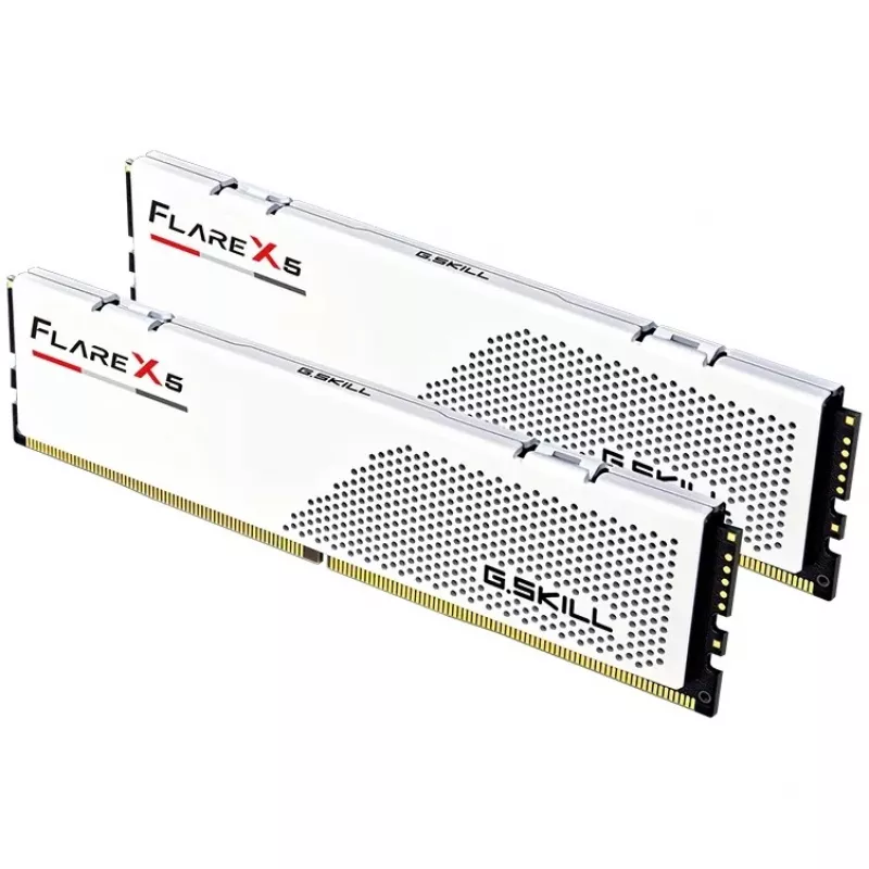 DIMM 32 GB DDR5-6000 (2x 16 GB) Dual-Kit, Arbeitsspeicher weiß, F5-6000J2836G16GX2-FX5W, Flare X5, AMD EXPO