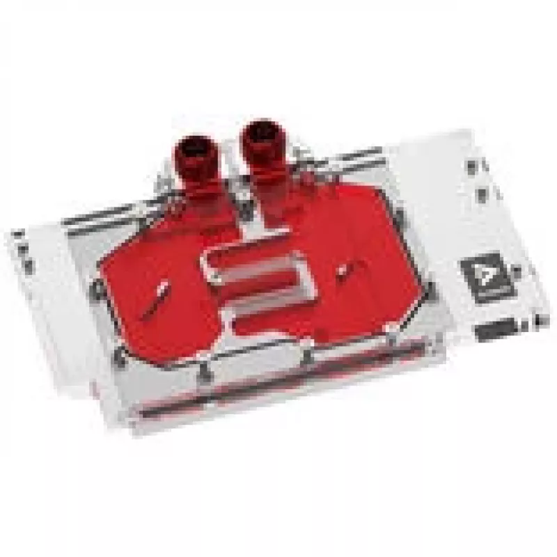 GPU vandens blokas Barrow, skirtas ASUS ROG TUF 5080 / 5070 Ti — juodas