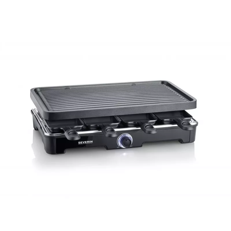 Raclette Grill Severin RG 9670 8 asmenims 1400 W juoda