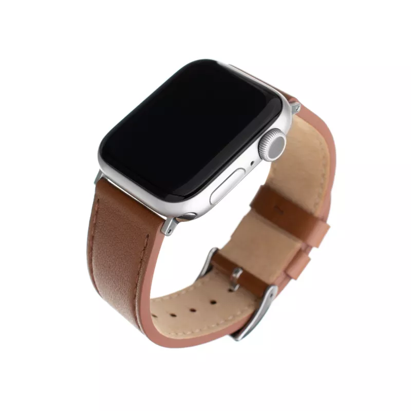 Odinis laikrodžio dirželis FIXED FIXLST-434-BRW, skirtas Apple Watch 42/44/45/46/49 mm — rudas