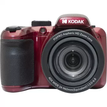 Astro Zoom AZ405, 20,68 MP, 5184 x 3888 pikselių, BSI CMOS, 40x, Full HD, raudona