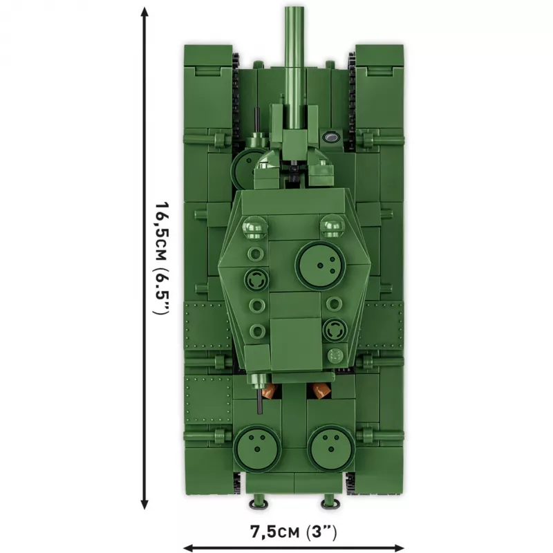 Statybinis rinkinys Cobi KV-2 Antrasis pasaulinis karas 510 vnt.