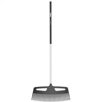 Xact Ergonominis lapų greblys XXL (juodas / aliuminis, 63 cm)