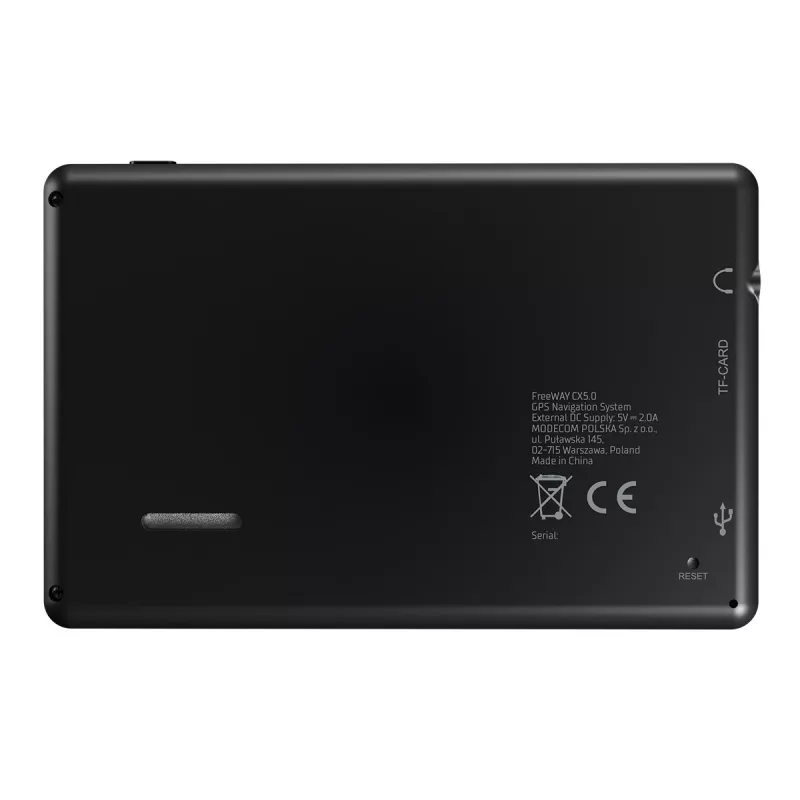 Modecom FreeWAY CX 5.0 automobilinė navigacija su iGO/MiGO Navigation Truck Europe, 1 metų atnaujinimas