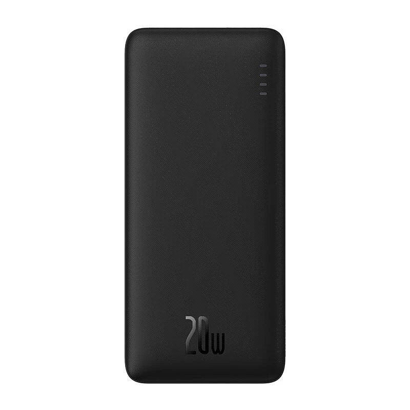 Baseus Airpow ličio polimero maitinimo bankas 20000 mAh 20 W juodas