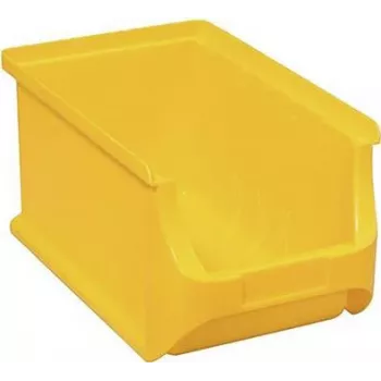 Sandėliavimo dėžė allit 456210, 150×125×235 mm, geltona, plastikinė