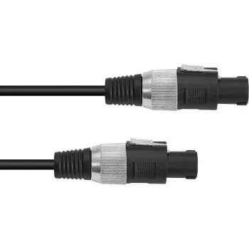 Garsiakalbio kabelis Omnitronic 3022120N 2x2.5 mm, 10 m, juodas