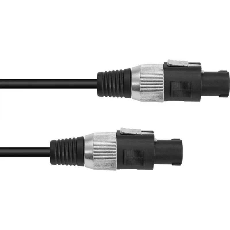 Garsiakalbio kabelis Omnitronic 3022120N 2x2.5 mm, 10 m, juodas