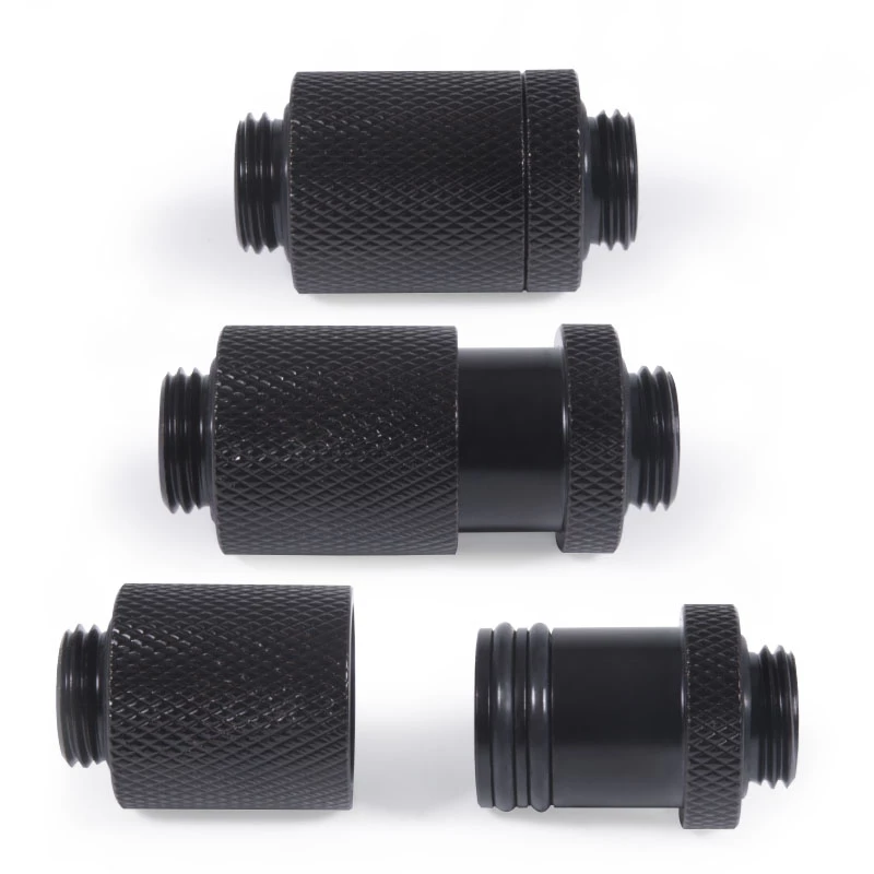 Alphacool ES D-Plug 25,5 mm G1/4 AG į G1/4 AG - tamsiai juoda (17580)