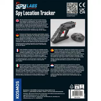 Spy Labs Incorporated šnipų buvimo vietos seklys, detektyvų rinkiniai tarptautinė versija
