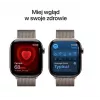 Apple Watch Series 11 GPS + Cellular 42mm Natural Titanium Case su Natural Milanese Loop