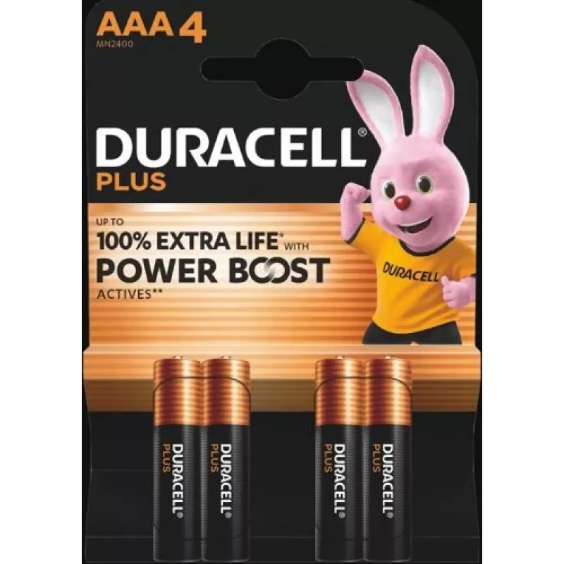 Duracell Plus vienkartinė baterija AAA šarminė
