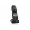Gigaset E630HX DECT belaidžio telefono ragelis su skambučio numerio atpažinimu, juodos spalvos