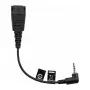 Kabelis Poly 2,5 mm – QD 0,45 m — Poly 85Q30AA
