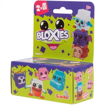 Bloxies žaidimo figūrėlės 1 serija (2 vnt. pakuotė, asorti prekė, 2 figūrėlės)
