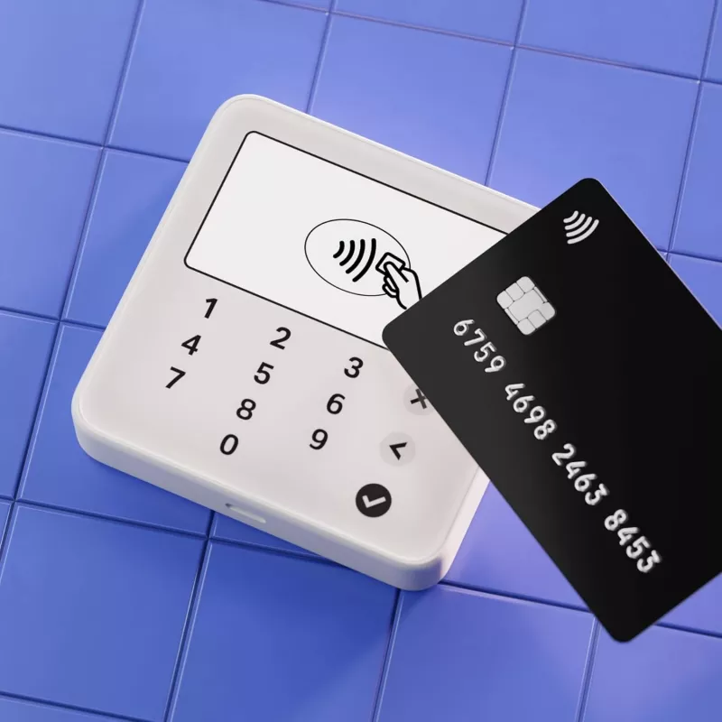 Kortelių skaitytuvas „SumUp RDR-SUL-010“ — bekontakčiai (NFC) ir lustiniai (EMV) mokėjimai
