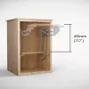 Virtuvės spintelės prailginimo mechanizmas MACLEAN MC-497 – elevatorius viršutinėms spintelėms, pakeliamas mechanizmas