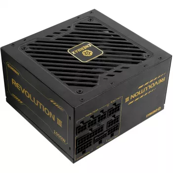 Maitinimo blokas ENERMAX ERV1000G-AHG-MAC, 1000 W, 20+4 kontaktų ATX, visiškai modulinis, 80 PLUS Gold, juodas