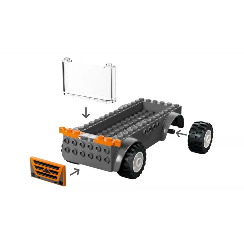 LEGO CITY 60491 Motociklų transporteris