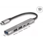 DeLOCK 64298 nešiojamojo kompiuterio dokas Laidinis USB 3.2 Gen 2 Type-C Pilkas
