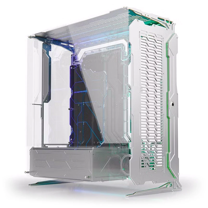Kompiuterio korpusas Triton Spectre Integra-M Elite, Singularity Computers — sidabrinis