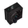 DeepCool AK400 DIGITAL procesoriaus oro aušintuvas 12 cm juodas 1 vnt.