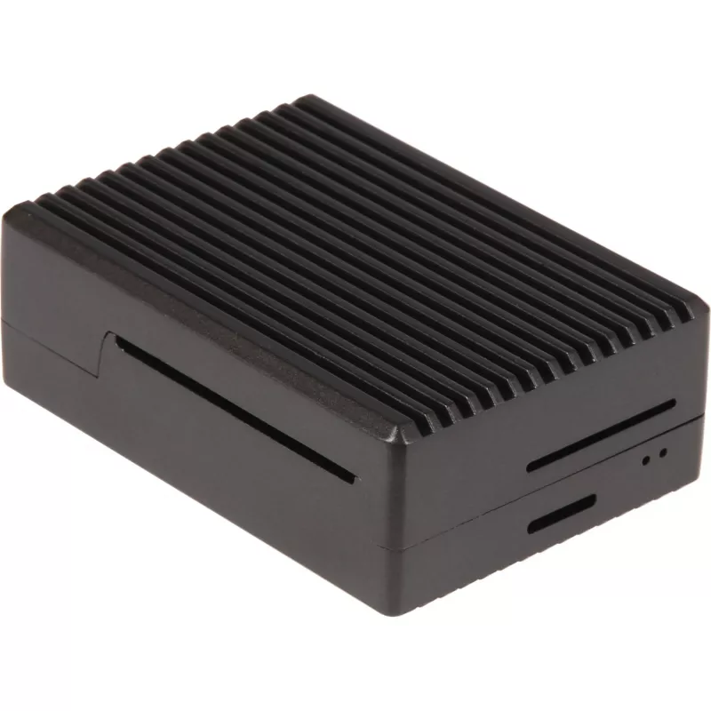 Aliumininis korpusas Raspberry Pi 4 B (juodas (matinis))