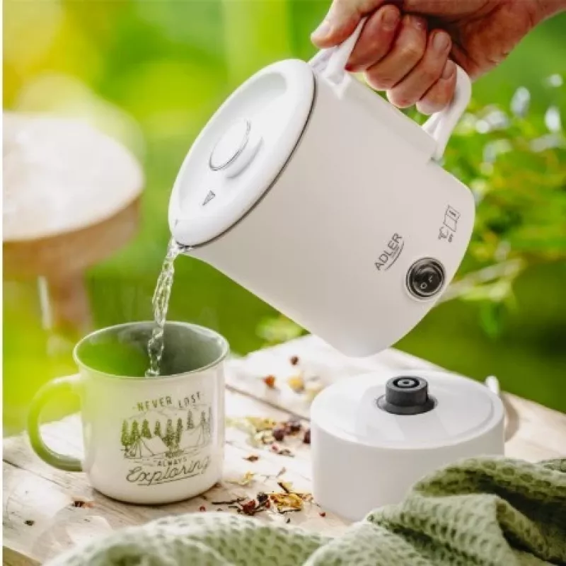 travel kettle 0,8 l White AD 1388